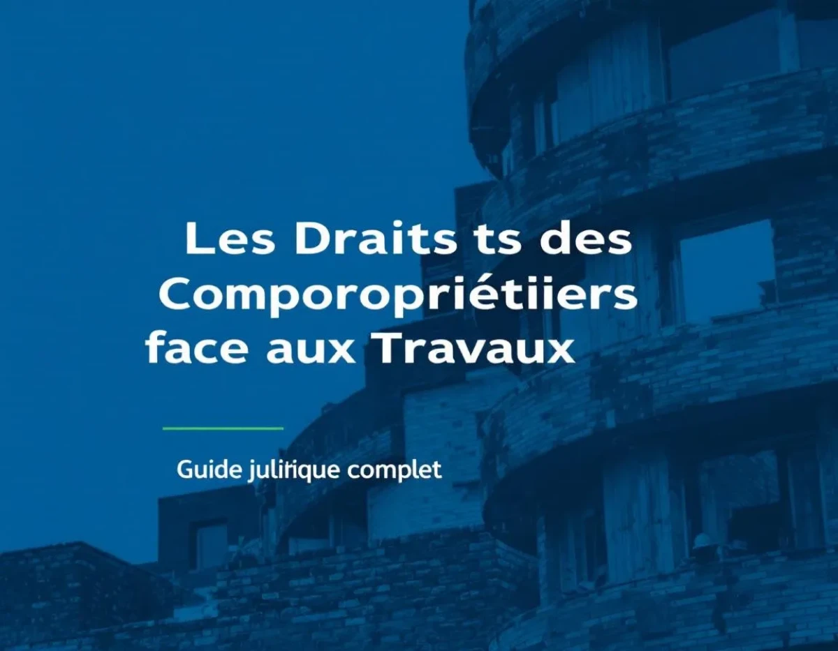 Les Droits des Copropriétaires Face aux Travaux : Guide Juridique Complet