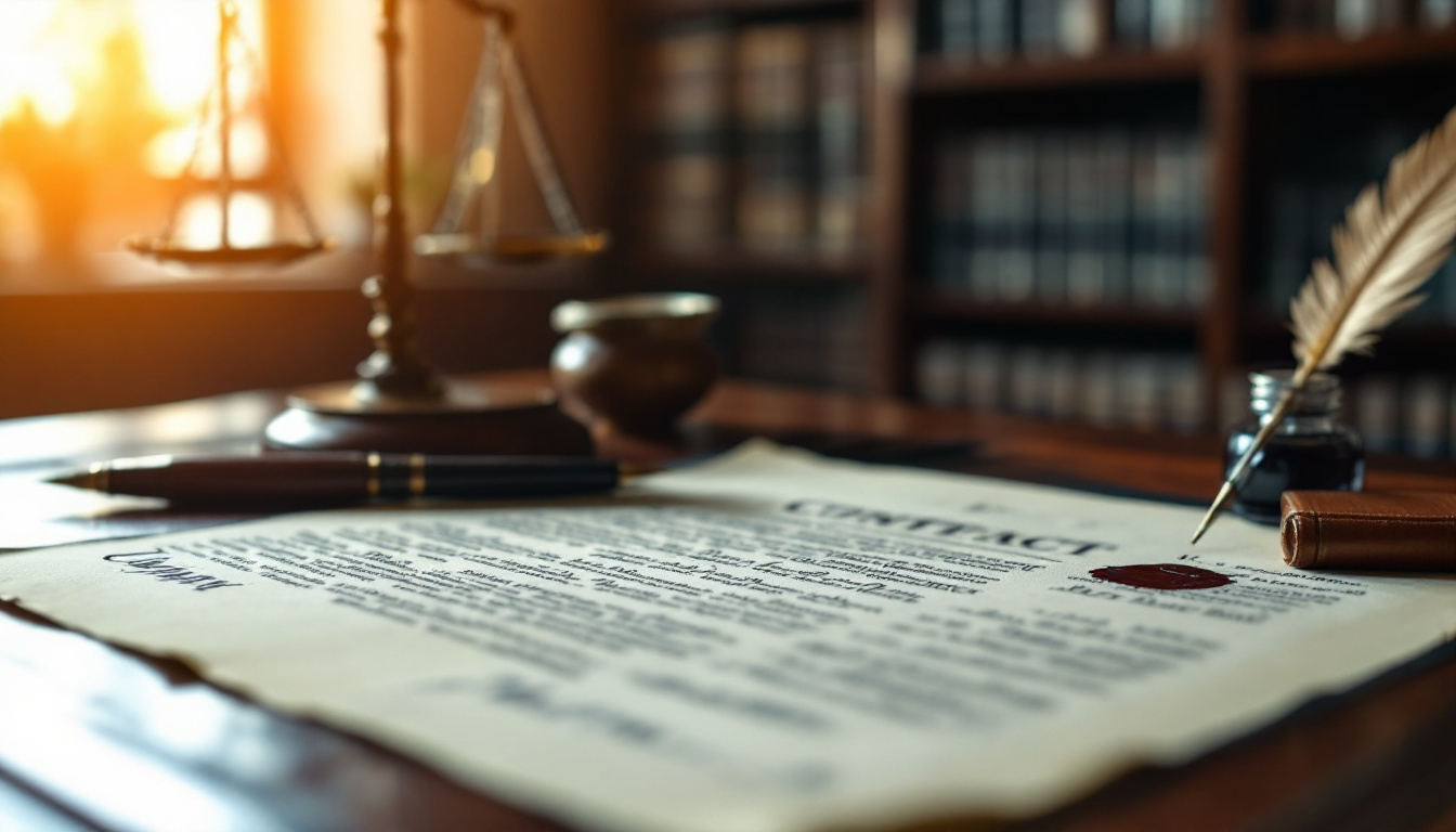 Les différents types de contrats et leurs spécificités juridiques