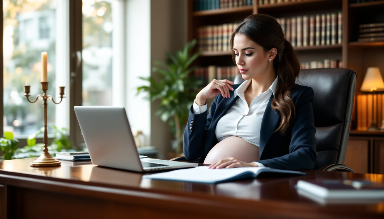 Comment une avocate enceinte peut gérer son emploi